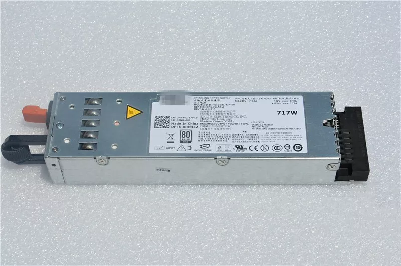 FUENTE SERVER DELL D717P-S9 R610 717W P/N#0RN442 - Imagen 4