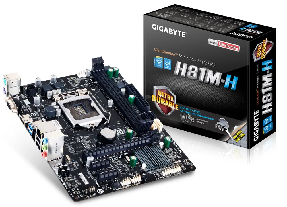 MOTHER GIGABYTE GA-H81M-H C/I5-4440 C/8GB