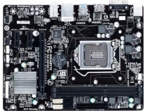 Alternative view of MOTHER GIGABYTE GA-H81M-H C/I5-4440 C/8GB