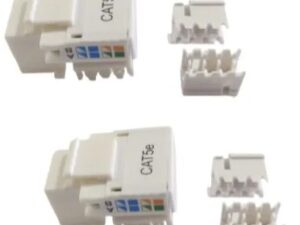 FICHA JACK RJ45 CAT5 GLC CE-4002 BLANCO